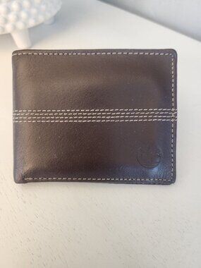 Timberland Brown Leather Men's Wallet